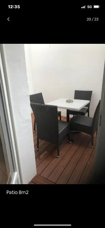 Appartement T3 Avec Patio A 300M De La Plage Biarritz Apartment